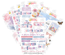 Load image into Gallery viewer, 2026 Vision Board Sticker Sheet Collection