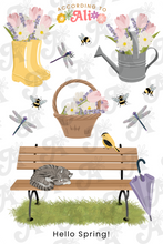 Load image into Gallery viewer, Hello Spring! Sticker Sheet Set