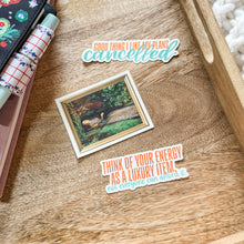 Load image into Gallery viewer, Expensive Energy Die Cut Vinyl Stickers