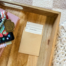 Load image into Gallery viewer, Library Check Out Card and Sleeve