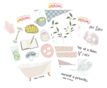 Load image into Gallery viewer, Me Time Sticker Sheet Set