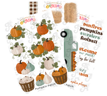Load image into Gallery viewer, Pumpkin Patch Sticker Sheet Set
