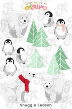 Load image into Gallery viewer, Snuggle Season Sticker Sheet Set