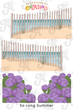Load image into Gallery viewer, So Long Summer Sticker Sheet Set