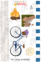Load image into Gallery viewer, So Long Summer Sticker Sheet Set