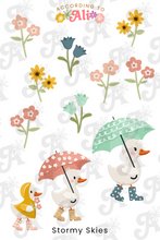 Load image into Gallery viewer, Stormy Skies Sticker Sheet Set