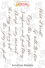 Load image into Gallery viewer, Sunshine Blooms Sticker Sheet