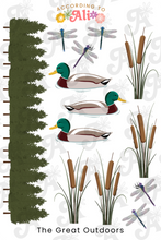 Load image into Gallery viewer, The Great Outdoors Sticker Sheet Set