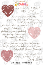 Load image into Gallery viewer, Vintage Romance Sticker Sheet Set