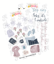 Load image into Gallery viewer, Winter Wonderland Sticker Sheet Set