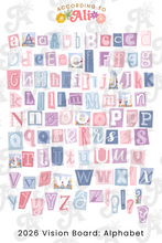 Load image into Gallery viewer, 2026 Vision Board Sticker Sheet Collection
