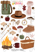 Load image into Gallery viewer, Autumn Hike Sticker Sheet Set
