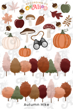 Load image into Gallery viewer, Autumn Hike Sticker Sheet Set
