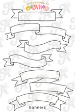 Load image into Gallery viewer, Banners Sticker Sheet
