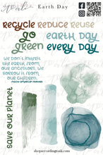 Load image into Gallery viewer, Earth Day Sticker Sheet Set
