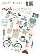 Load image into Gallery viewer, Earth Day Sticker Sheet Set

