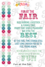 Load image into Gallery viewer, Fun at the Fair Sticker Sheet
