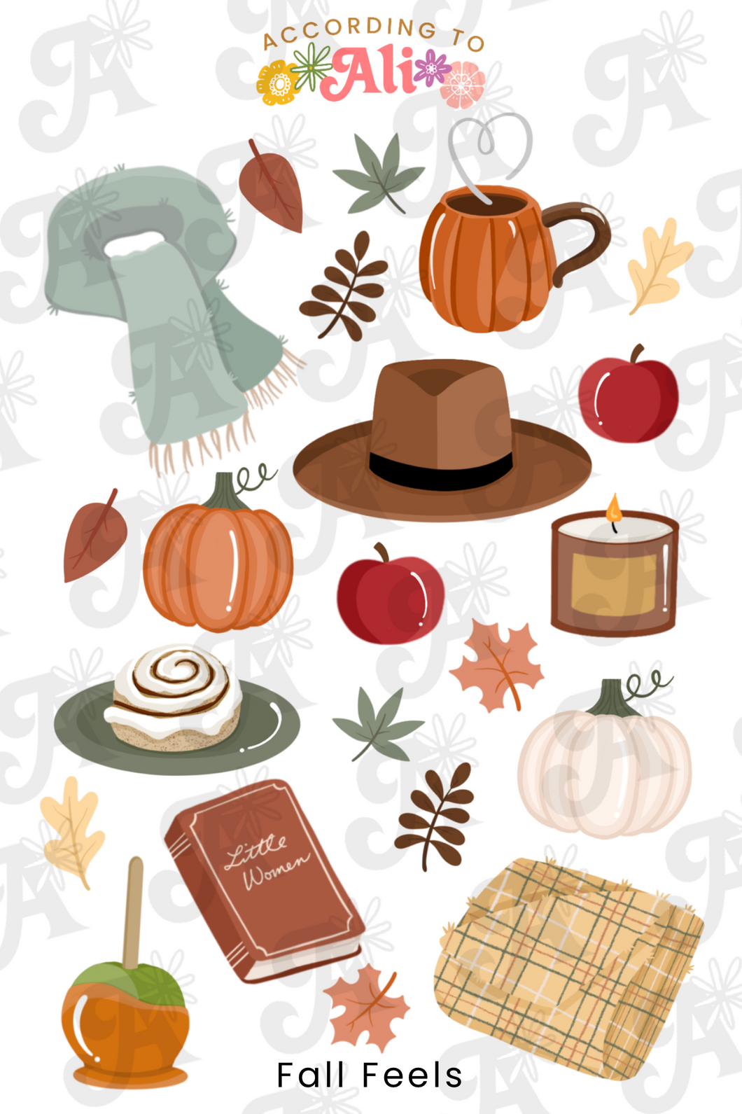 Fall Feels Sticker Sheet