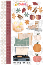 Load image into Gallery viewer, Falling for Fall Sticker Sheet Set
