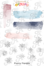 Load image into Gallery viewer, Flurry Florals Sticker Sheet Set
