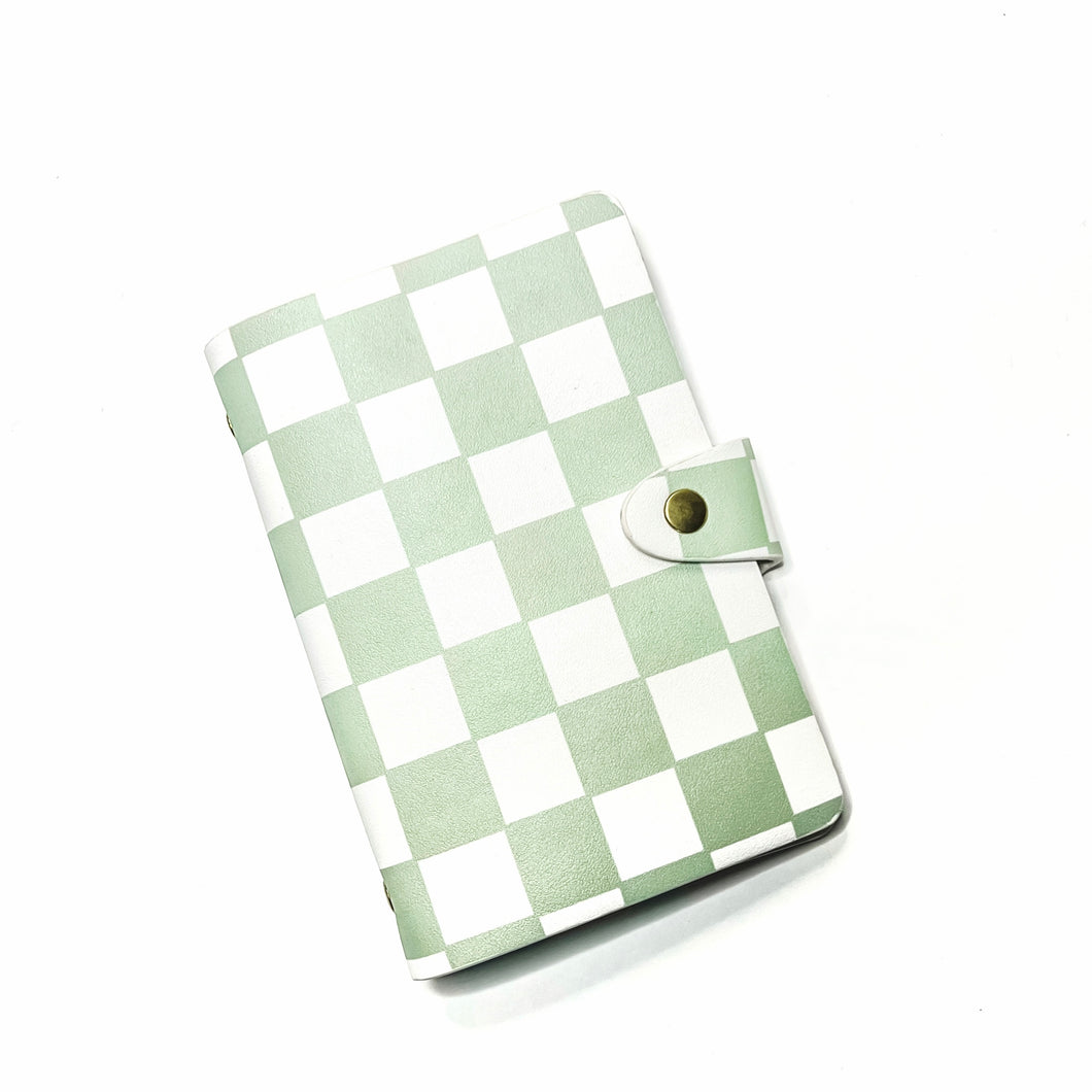 MINI Green Checkered Sticker Album