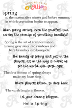 Load image into Gallery viewer, Hello Spring! Sticker Sheet Set
