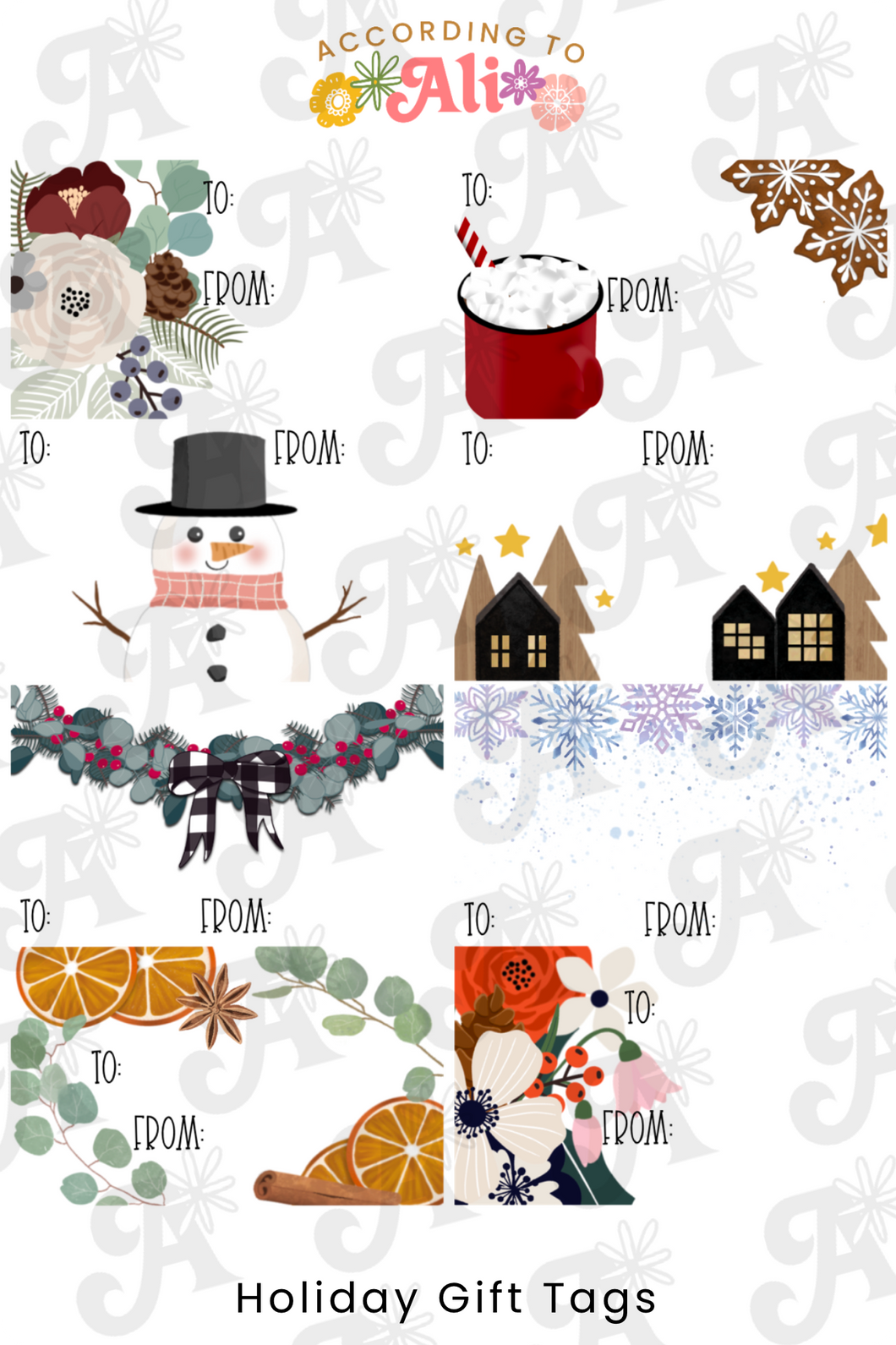 Holiday Gift Tags