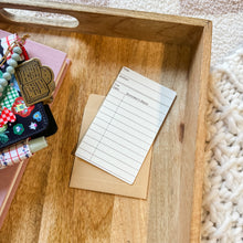 Load image into Gallery viewer, Library Check Out Card and Sleeve
