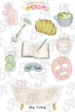 Load image into Gallery viewer, Me Time Sticker Sheet Set
