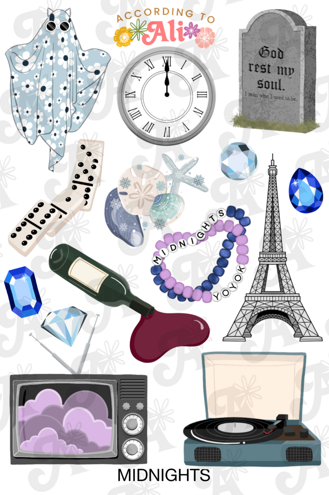Midnights Sticker Sheet