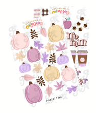 Load image into Gallery viewer, Pastel Fall Sticker Sheets
