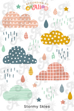 Load image into Gallery viewer, Stormy Skies Sticker Sheet Set
