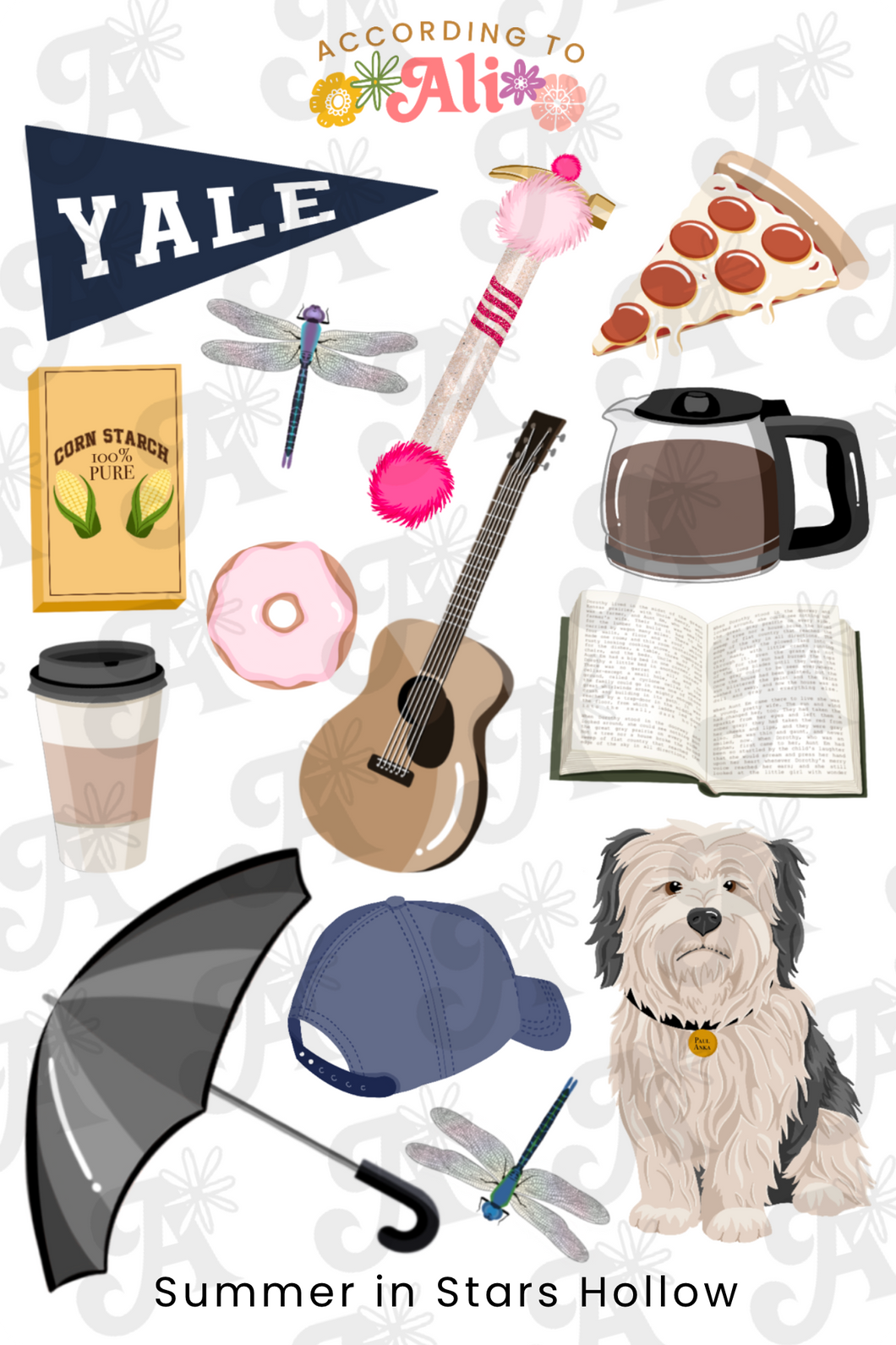 Summer in Stars Hollow Sticker Sheet