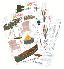Load image into Gallery viewer, The Great Outdoors Sticker Sheet Set
