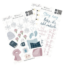 Load image into Gallery viewer, Winter Wonderland Sticker Sheet Set
